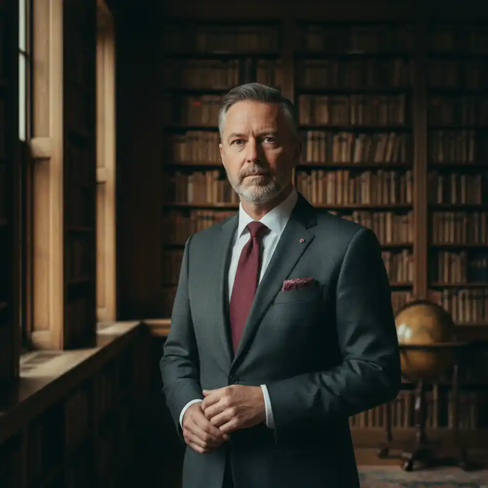 Portrait of Kieran Reed, Head of Acquisitions.